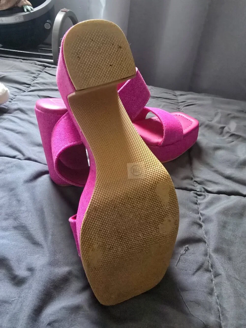 Beach by Matisse Gem Platform Sandals Magenta